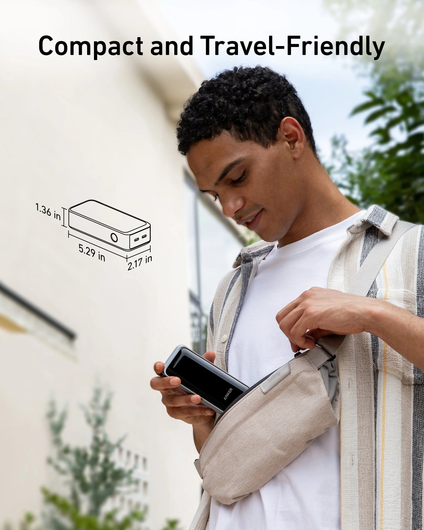 Anker Prime 12,000mAh Power Bank   (130W, 2-Port, Smart Display)