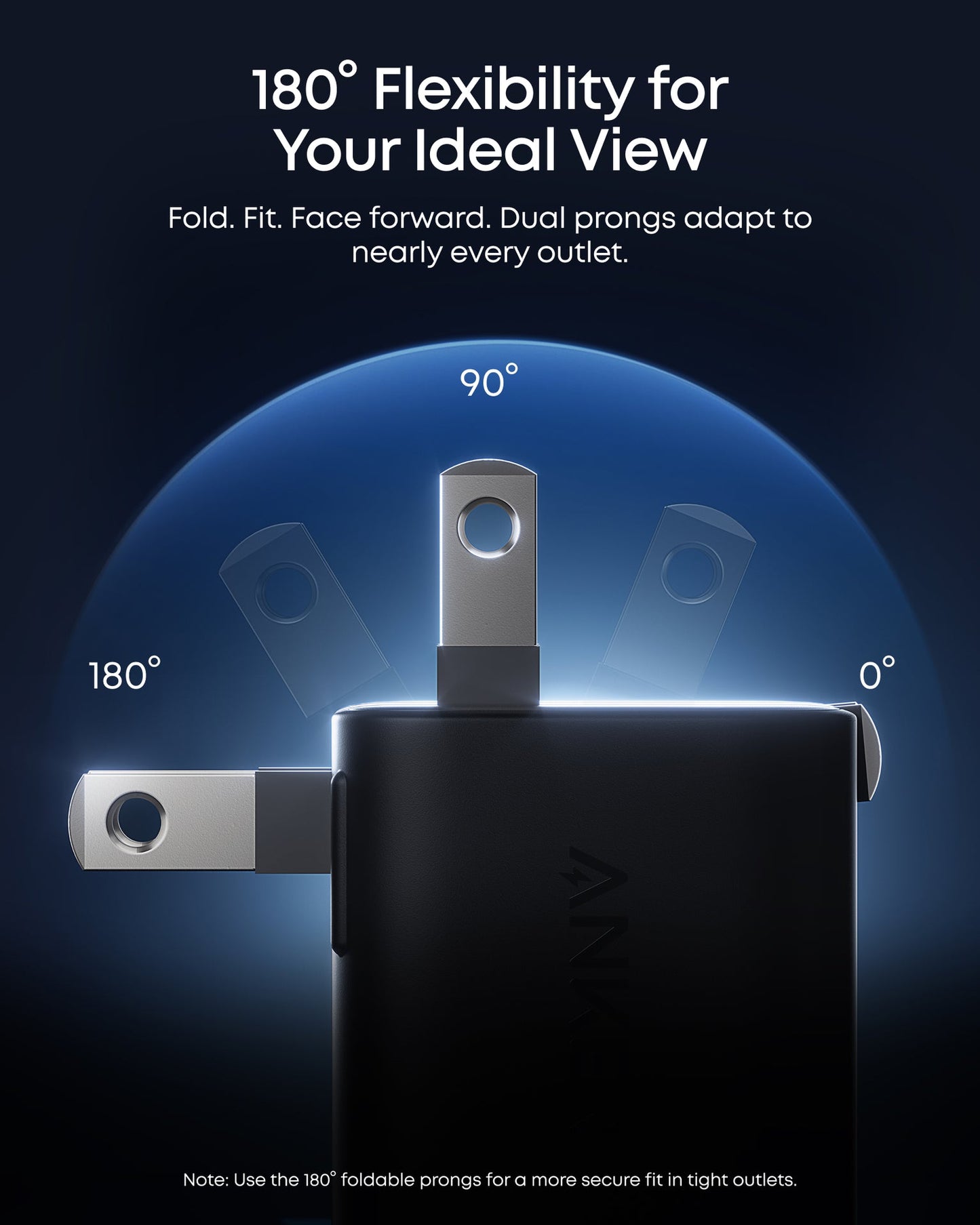 Anker Nano 45W GaN Charger avec ecran (A121D)