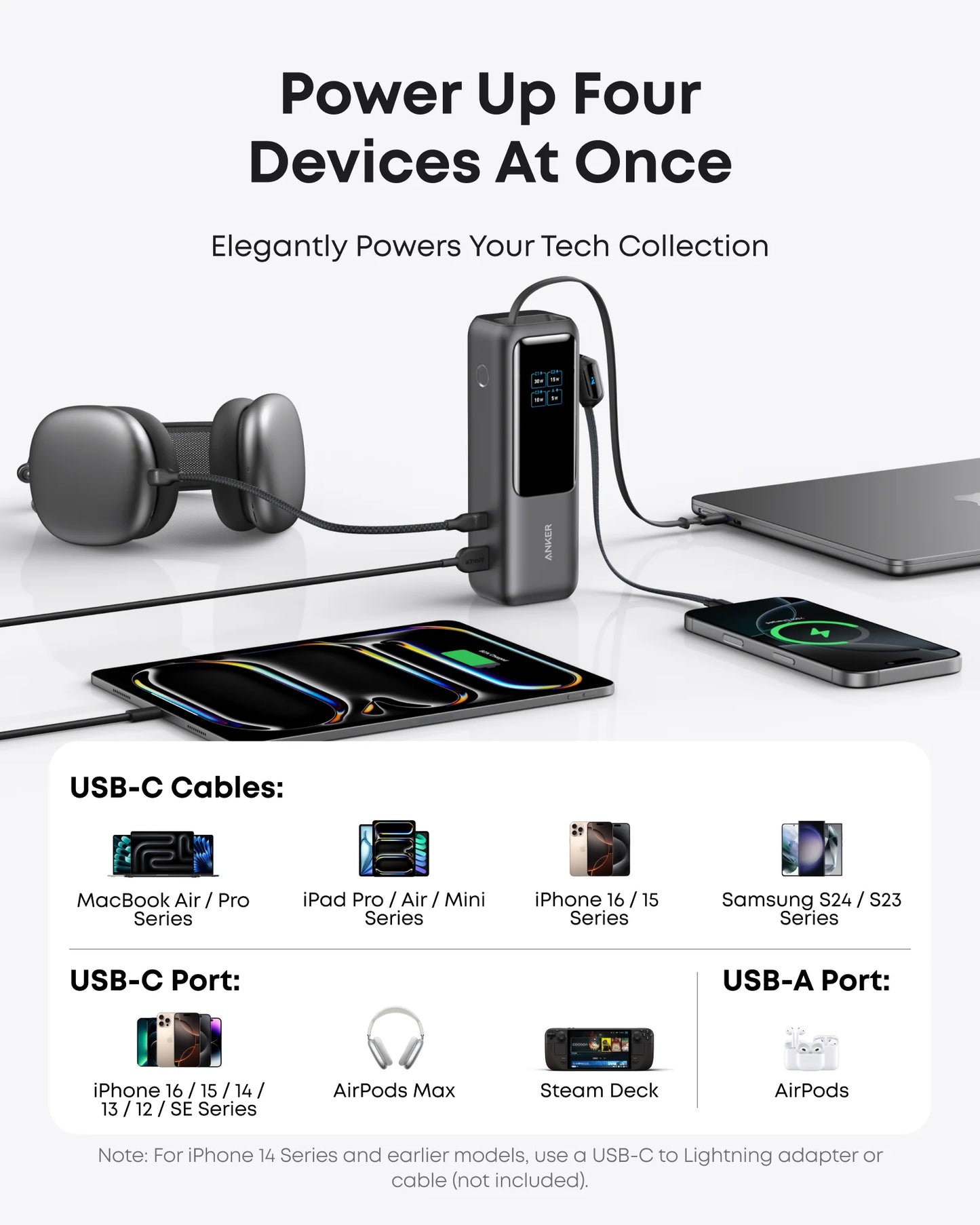 Anker Laptop Power Bank 165W