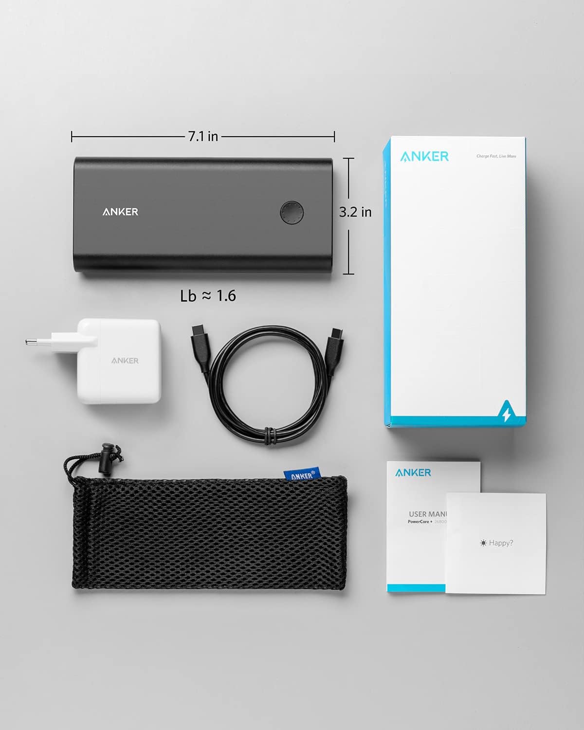 Anker PowerCore+ powerbank  (26800 PD 45W)