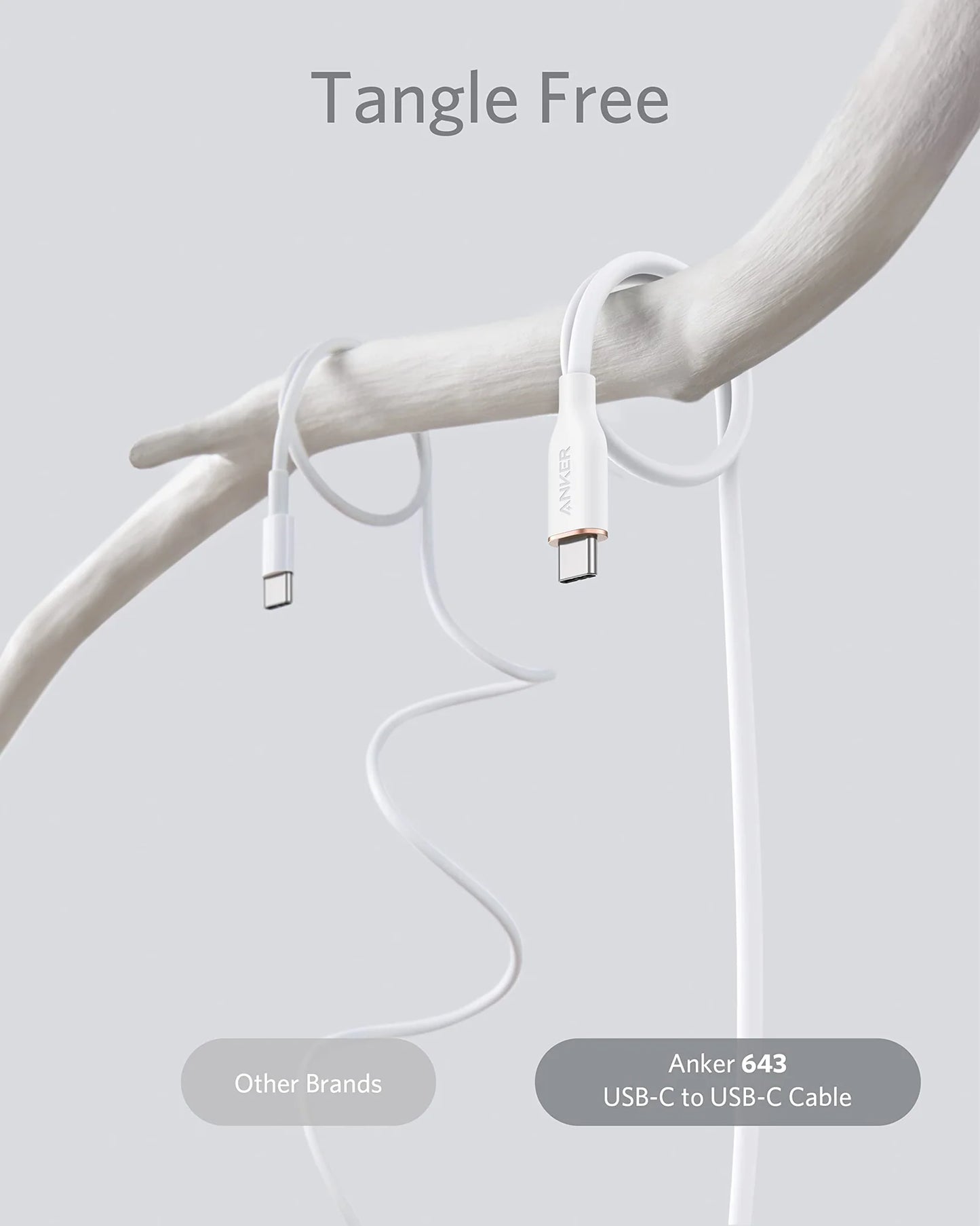 ANKER Powerline III Flow USB-C to USB-C (240W / 3FT)