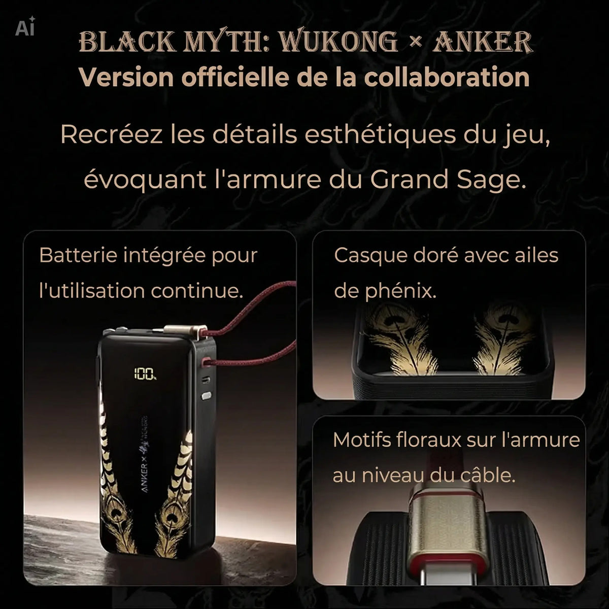 Anker Fusion (10K.30W) -Édition Black Myth Wukong-