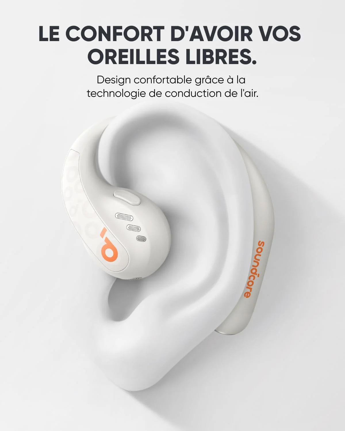 soundcore AeroFit Pro | Écouteurs de sport ouverts sécurisés