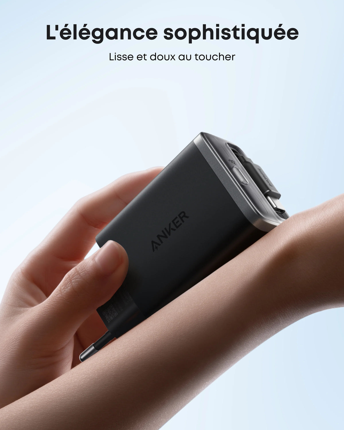 Anker Nano 35 W ( avec câble USB-C rétractable)